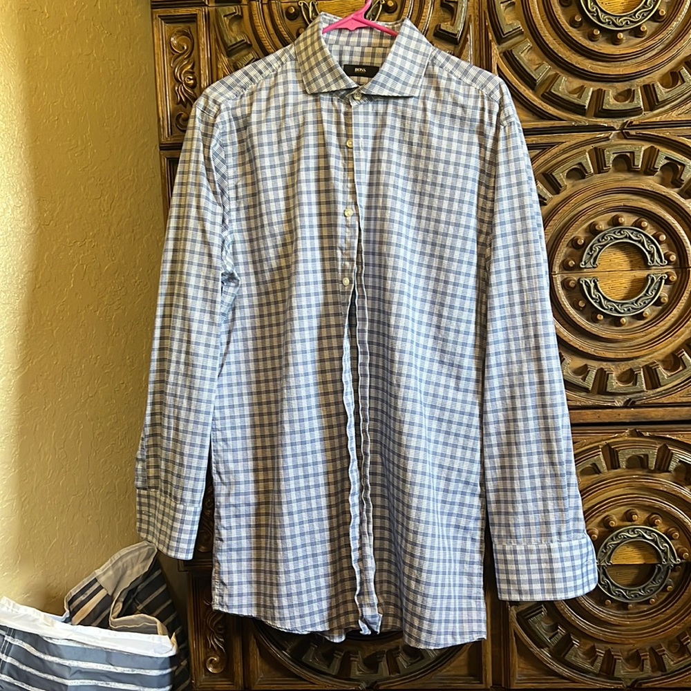 hugo boss dress shirt